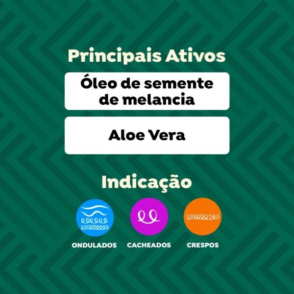 Salon Line, Kit Shampoo 300 ml e Condicionador 200 ml, #todecacho Kids, Melancia, Vegano - Para Cabelos Ondulados, Cacheados e Crespos - Imagem 3