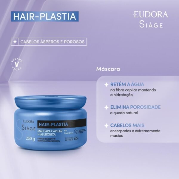 Máscara Capilar Hair-Plastia 250G - Imagem 2