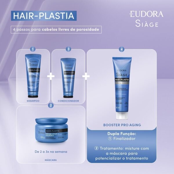 Máscara Capilar Hair-Plastia 250G - Imagem 5