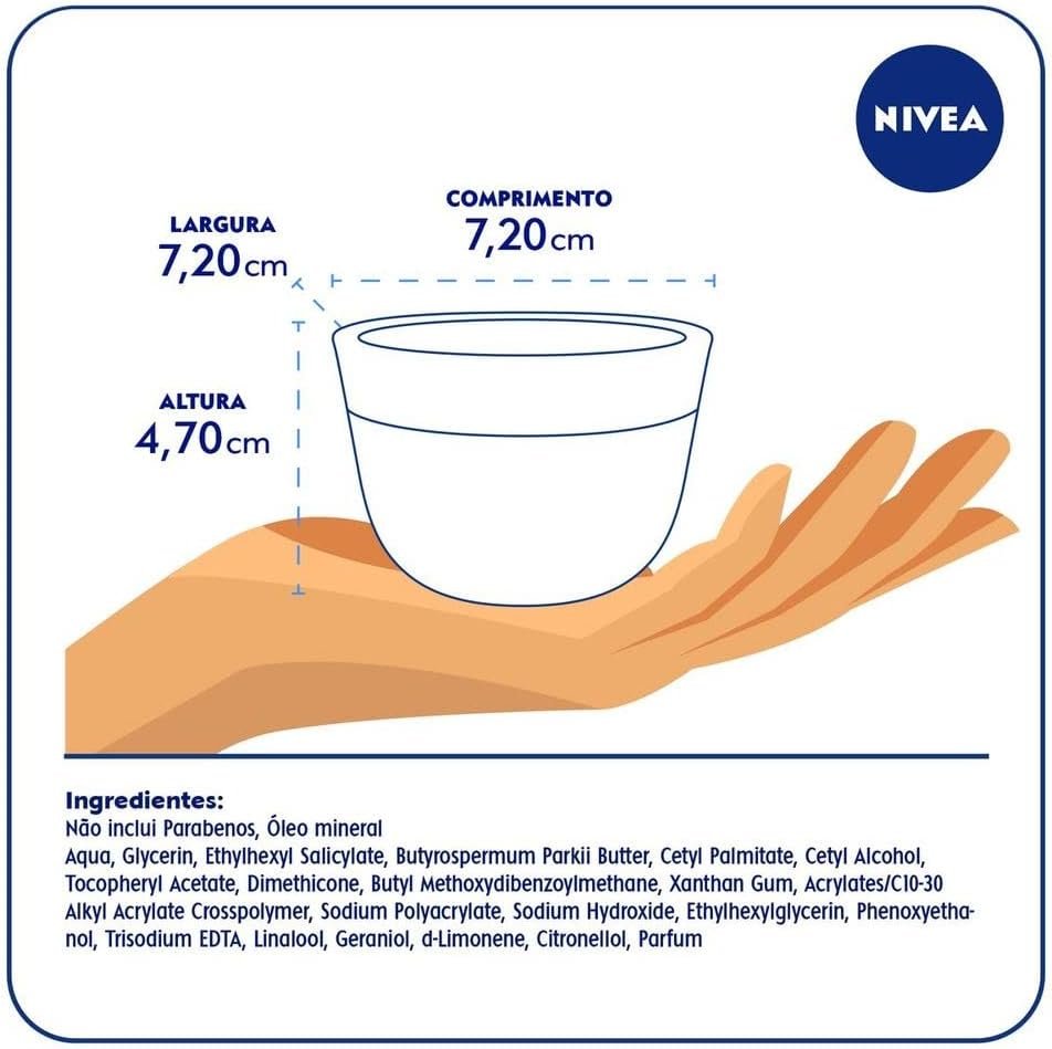 NIVEA Protetor Solar Facial Sun Toque Seco Antissinais Fps60 50Ml + Creme Facial Antissinais 100G 3 NIVEA Protetor Solar Facial Sun Toque Seco Antissinais Fps60 50Ml + Creme Facial Antissinais 100G - Imagem 3