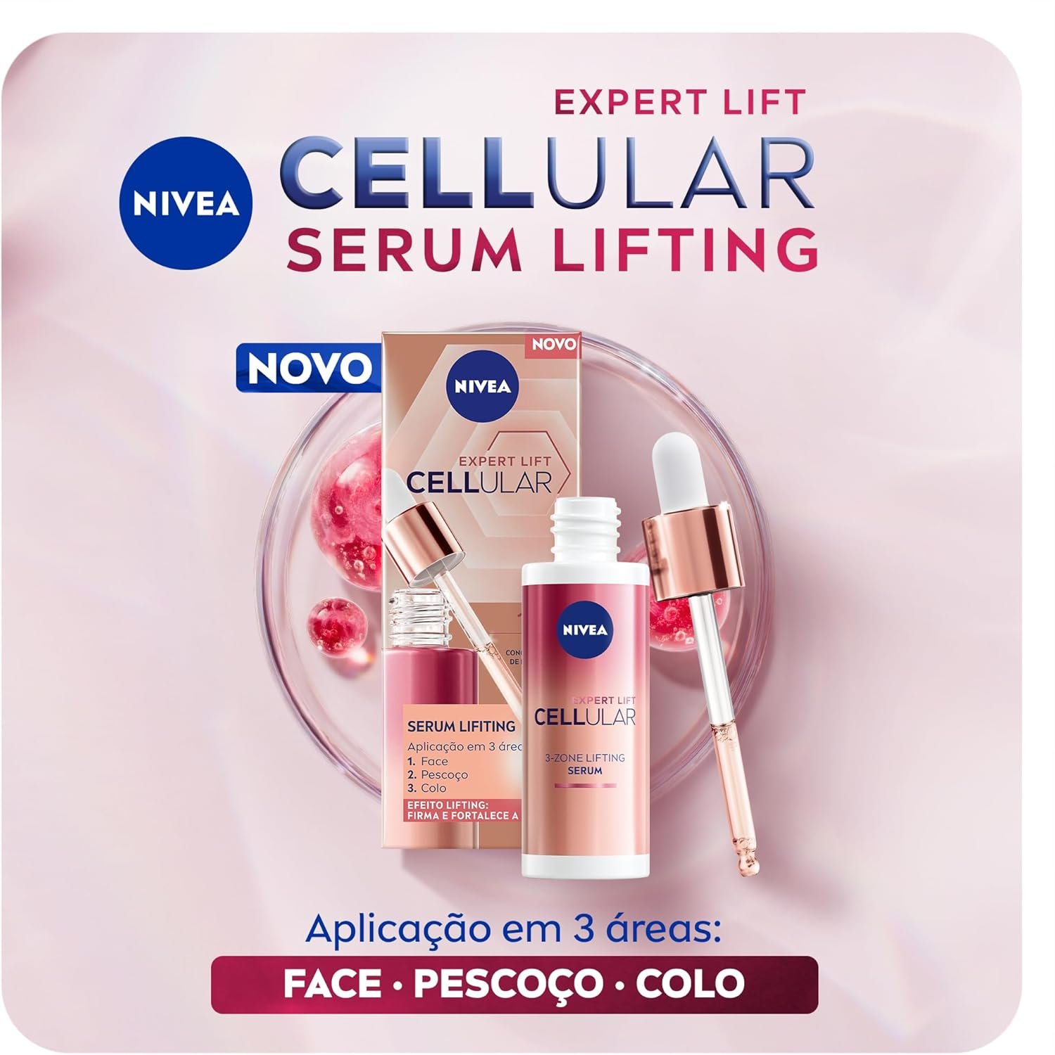 NIVEA Sérum Facial Cellular Expert Lift Bakuchiol 30ml 2 NIVEA Sérum Facial Cellular Expert Lift Bakuchiol 30ml - Imagem 2