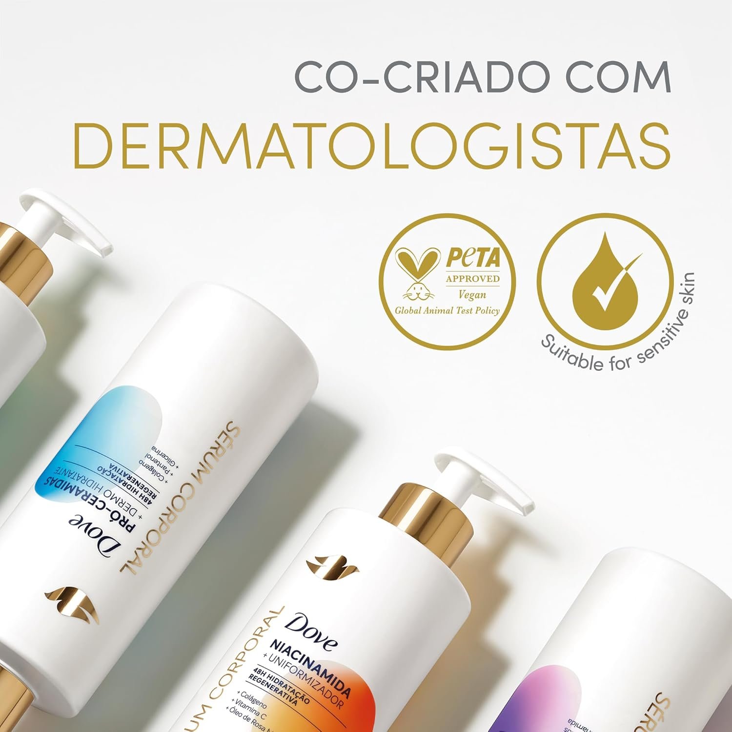 Dove Sérum Hidratante Pró-Ceramidas + Dermo Hidratante 180ml 3 Dove Sérum Hidratante Pró-Ceramidas + Dermo Hidratante 180ml - Imagem 5