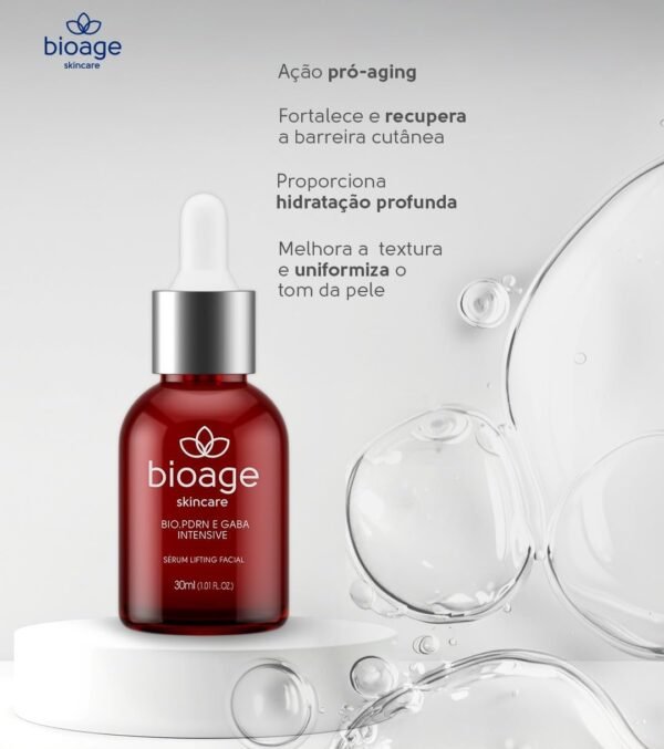 Serum Lifting Facial PDRN E Gaba Bioage Bioage - Imagem 2