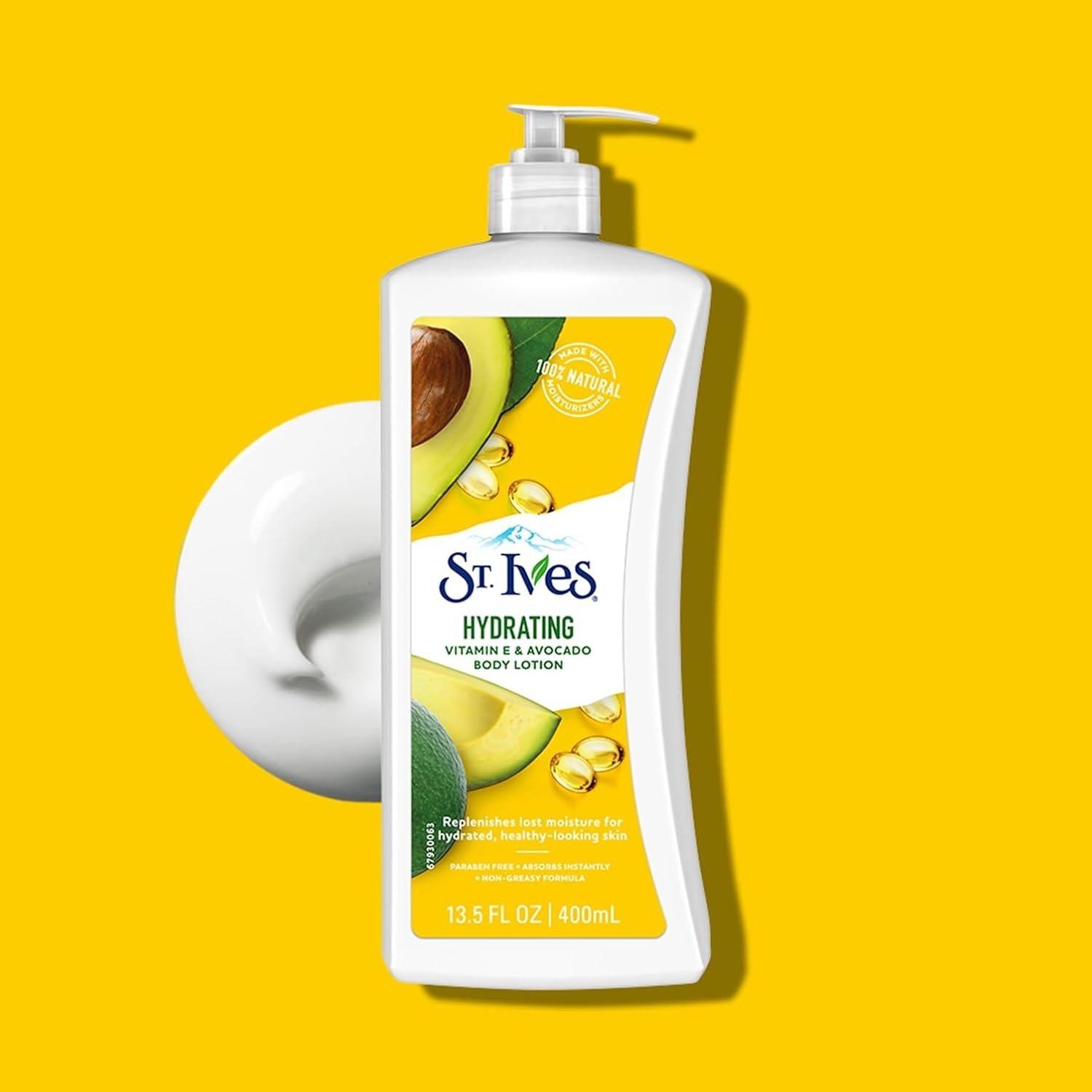 St. Ives Hidratante 400Ml - Abacate Com Vitamina E St Ives 3 St. Ives Hidratante 400Ml - Abacate Com Vitamina E St Ives - Imagem 3