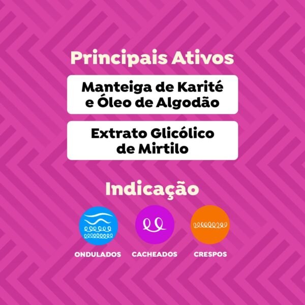 Salon Line, Creme para Pentear, SOS Cachos Kids, Hidratação Chiclete, Vegano - Para Cabelos Ondulados, Cacheados e Crespos, 300ml - Imagem 3