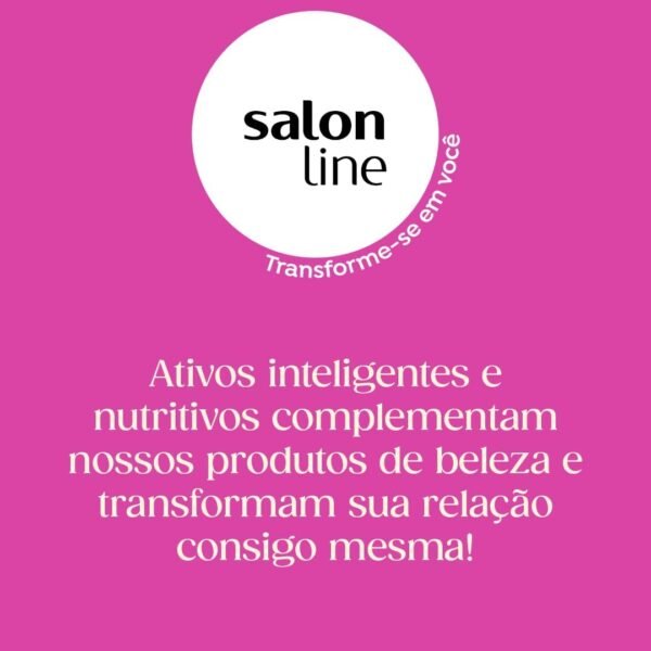 Salon Line, Máscara Capilar, SOS Cachos, Coco, Hidratação Nutritiva, Vegano - Cabelos Ondulados, Cacheados e Crespos, 1 Kg - Imagem 5