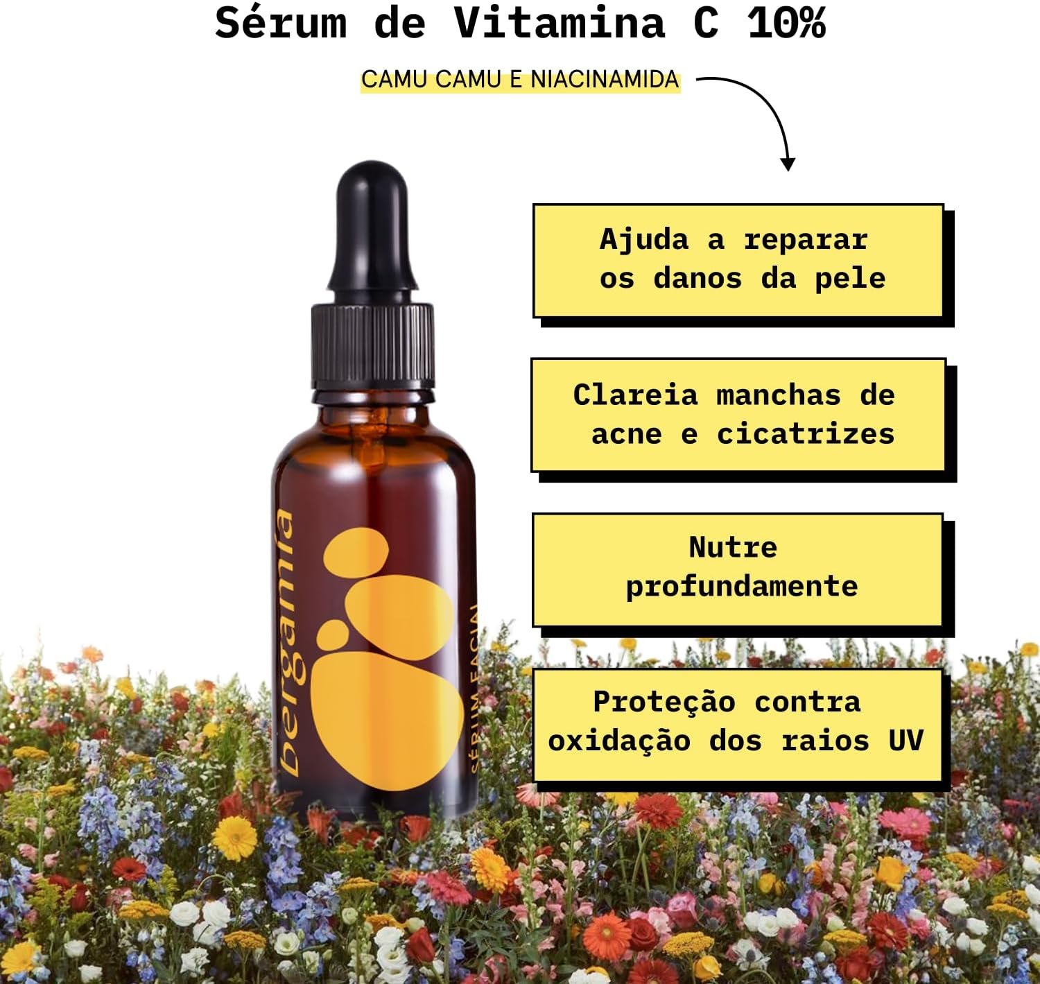 Hidratante Facial Antioxidante Vegano e Biodegradável 30ml 3 Hidratante Facial Antioxidante Vegano e Biodegradável 30ml - Imagem 3