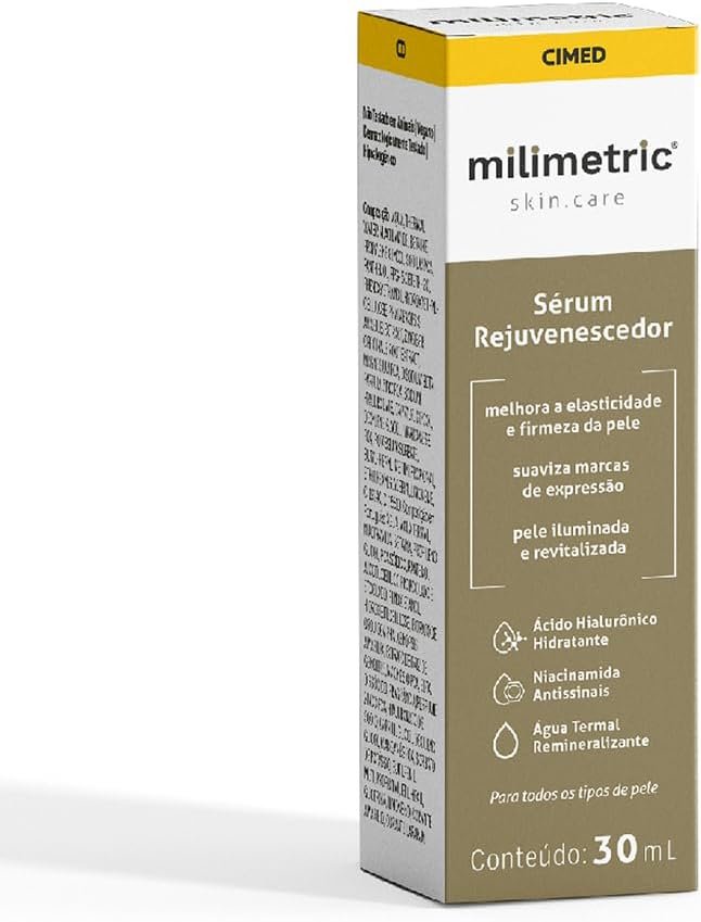 Milimetric Skincare Sérum Facial Rejuvenescedor 30mL 2 Milimetric Skincare Sérum Facial Rejuvenescedor 30mL - Imagem 2