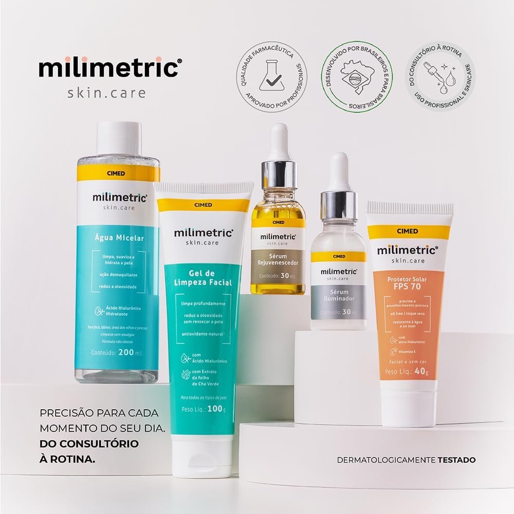 Milimetric Skincare Sérum Facial Rejuvenescedor 30mL 4 Milimetric Skincare Sérum Facial Rejuvenescedor 30mL - Imagem 8
