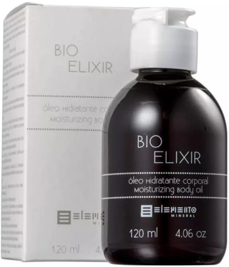 Elemento Mineral Hidratante Corporal Bio Elixir 12 Óleos Preciosos Vegano 120ml Para Nutrir e Lubrificar a Pele 3 Elemento Mineral Hidratante Corporal Bio Elixir 12 Óleos Preciosos Vegano 120ml Para Nutrir e Lubrificar a Pele - Imagem 3