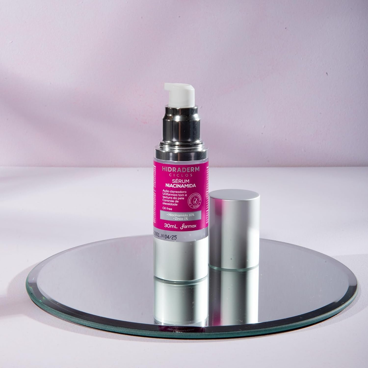 Farmax - Serum Facial Hidraderm Ciclos 30Ml Niacinamida 3 Farmax - Serum Facial Hidraderm Ciclos 30Ml Niacinamida - Imagem 3