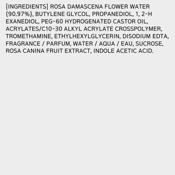 Mamonde Rose Water Toner for Face, Alcohol-Free, Organic, 8.45 Fl Oz - Imagem 5