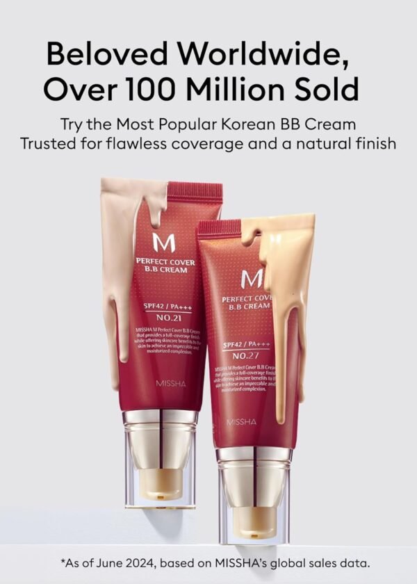BB Cream M Perfect Cover Missha Natural Beige - 23 - Imagem 3