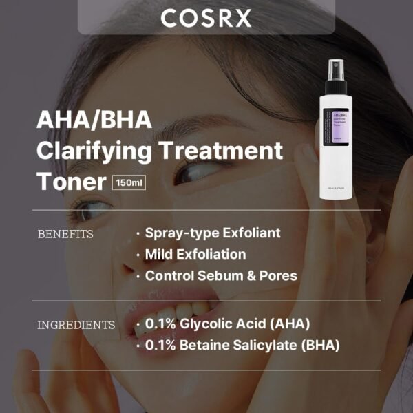 Tonico facial Aha/Bha Clarifying Treatment Toner, Cosrx - Imagem 2