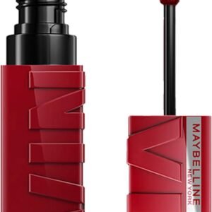 Maybelline NY Batom Líquido Longa Duração, Acabamento Espelhado e Brilho Instantâneo Super Stay Vinyl Ink Lippy 4,2ml