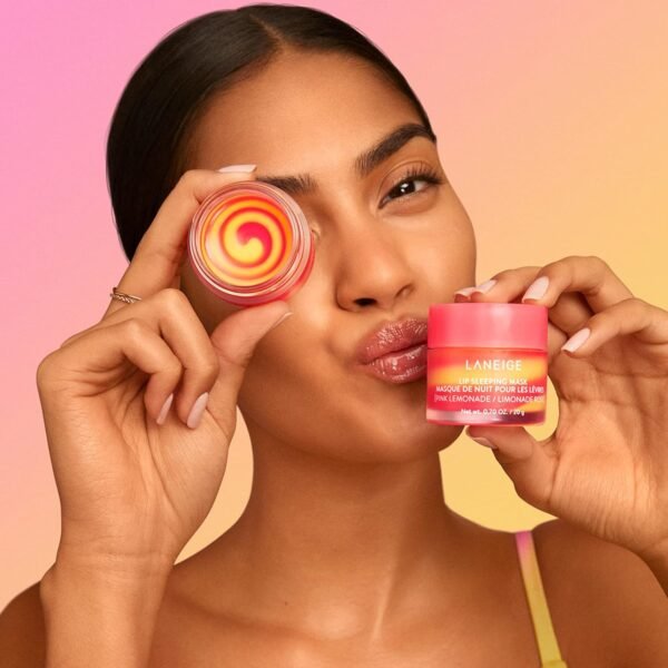 LANEIGE Lip Sleeping Mask - Pink Lemondade Swirl - Imagem 5