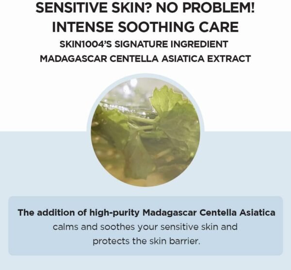 SKIN1004 Hyalu-Cica Cloudy Mist 4,05 Fl.Oz, 120Ml, Fórmula Hyalu Cica com Água de Chá Verde, Soluções Multi-Cuidados Hidratantes E Calmantes - Imagem 5