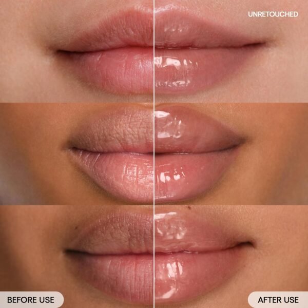 LANEIGE Bálsamo labial brilhante de manga: hidratado, brilhante, leve, hidrata e matiza com manteiga de karité - Imagem 3