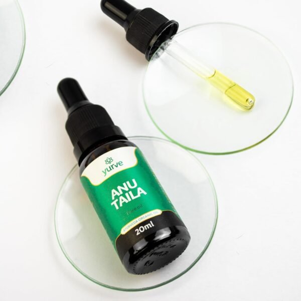 Anu Taila yurve (20ml) - Óleo Orgânico Ayurveda - Imagem 2