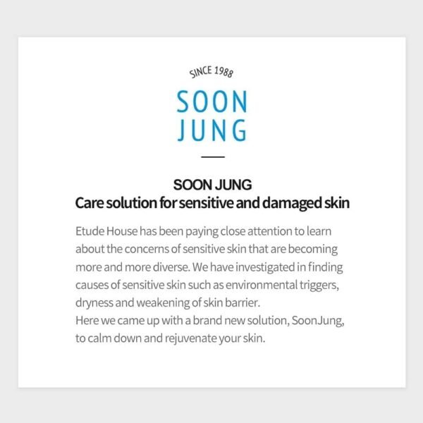 ETUDE Soonjung Hydro Barrier Cream TAMANHO GRANDE 130 ml (Nova Versão) | Creme hidratante e calmante | Cuidados com a pele coreana | Solução de cuidados para pele sensível | K-Beauty - Imagem 3