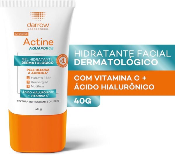 Darrow Actine Aquaforce Gel Hidratante Dermatológico - - Imagem 2