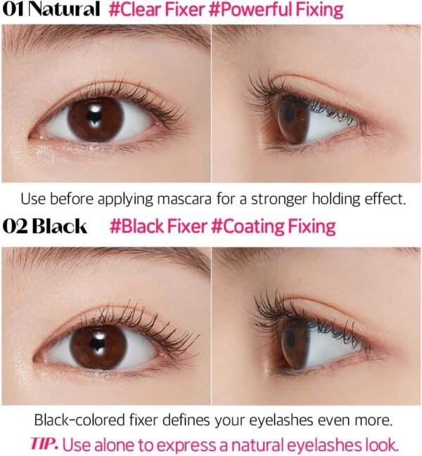 ETUDE Dr. Mascara Fixer #02 Preto, Fixador De Rímel De Longa Duração E À Prova De Manchas Com Efeito De Cuidado, Primer Para Cílios, Maquiagem Coreana, Kbeuaty, Perfeito Para Presente - Imagem 3