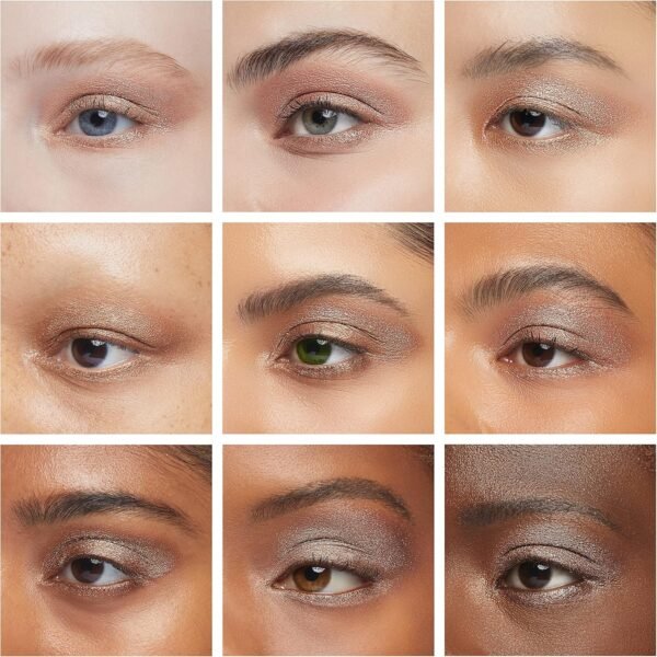 YMH BEAUTE Sombra líquida com glitter, pigmentada, longa duração, secagem rápida, fácil de aplicar, cola solta com glitter para maquiagem de cristais dos olhos (lantejoulas coloridas - Imagem 4