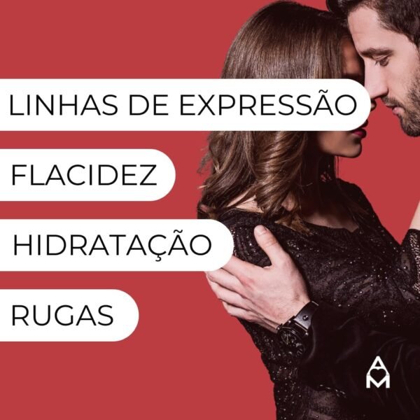 Sérum Retinol Anti Rugas. Previne Flacidez e linhas de expressão. Contém Ácido Hialurônico e Niacinamida. - Imagem 3