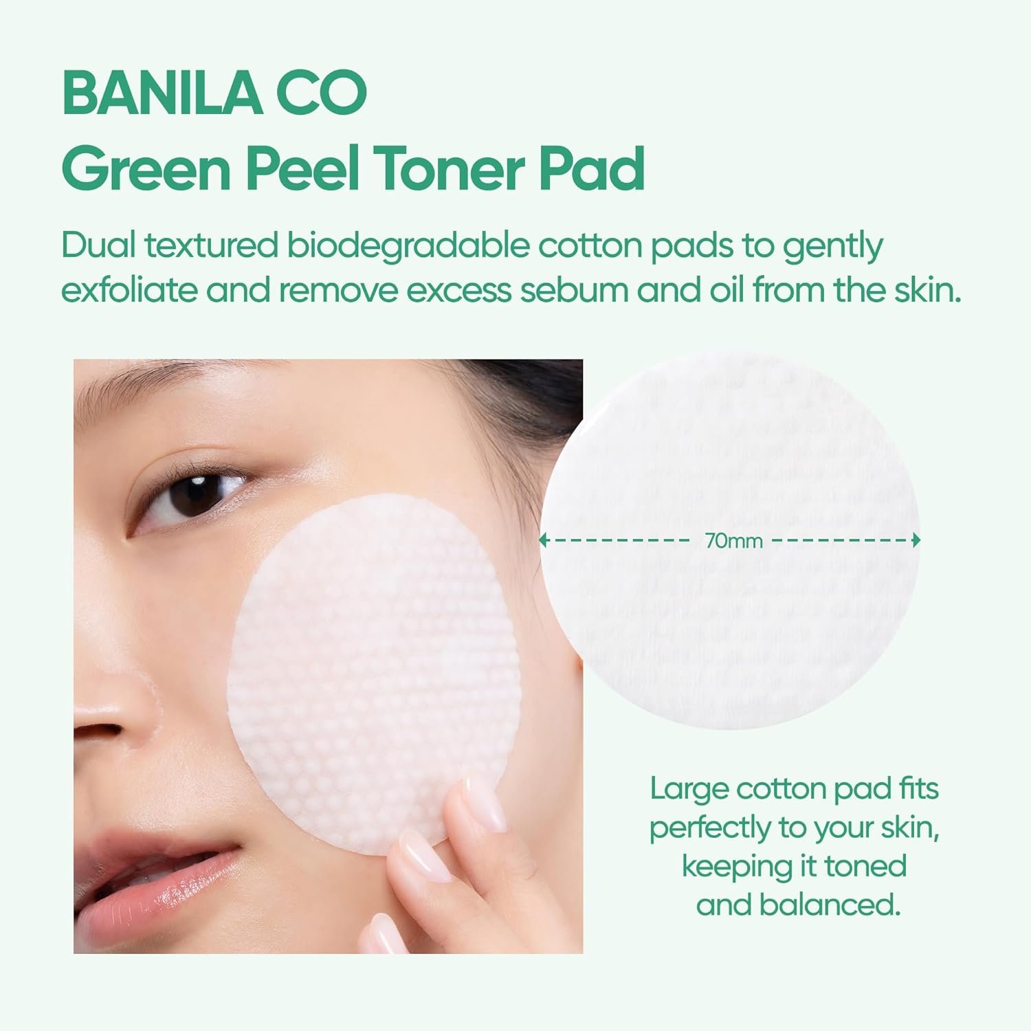 Banila Co - Clean It Zero Green Peel Toner 70 Pad 3 Banila Co - Clean It Zero Green Peel Toner 70 Pad - Imagem 3
