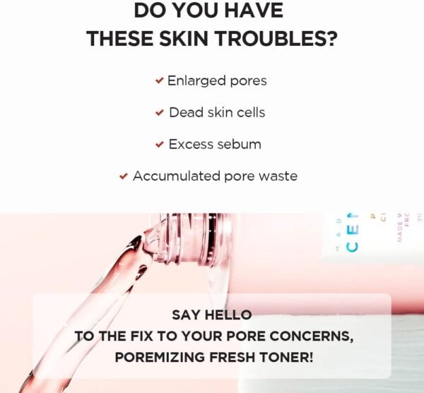 SKIN1004 Madagascar Centella Poremizing Clear Toner 7.1 fl.oz(210ml) | for Keratin Plug | for Sensitive Skin - Imagem 10