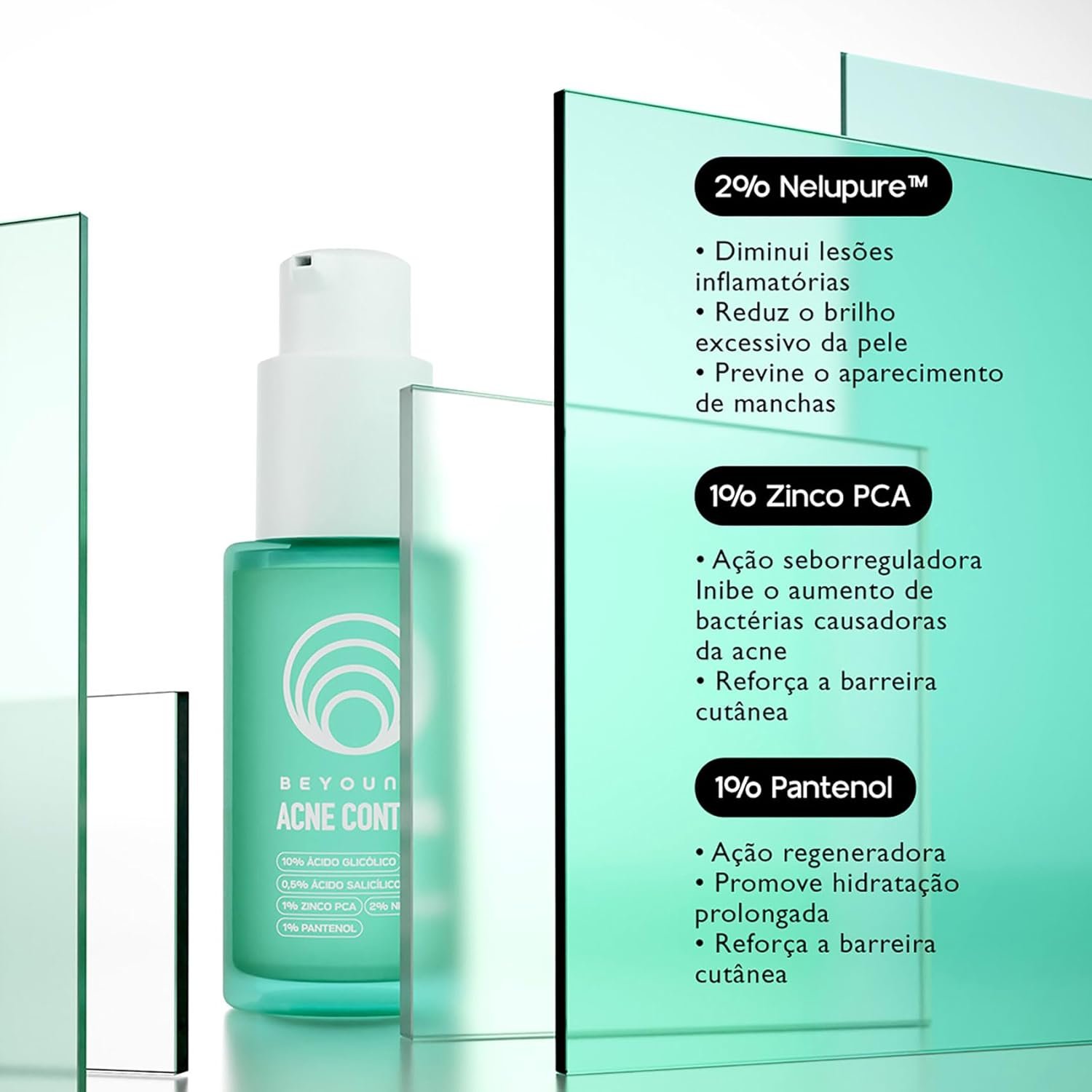 Beyoung Acne Control - Sérum Facial Antiacne 30ml 3 Beyoung Acne Control - Sérum Facial Antiacne 30ml - Imagem 3