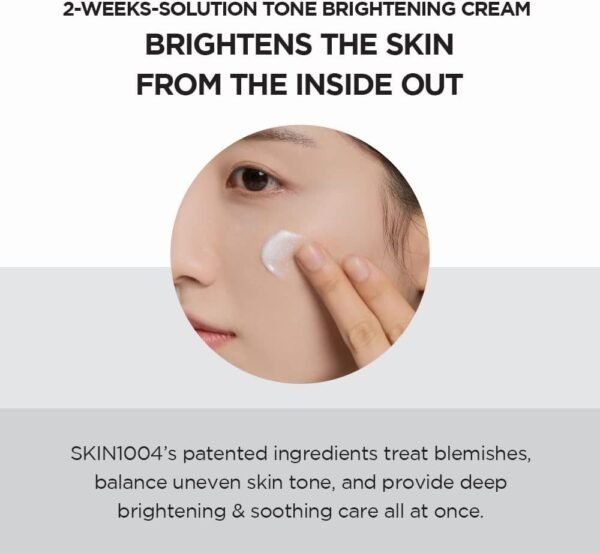 SKIN1004 Cápsula De Creme Iluminador Madagascar Centella Tone 75 Ml, 2,53 Fl.Oz, Hidratante E Iluminador Não Pegajoso - Imagem 5