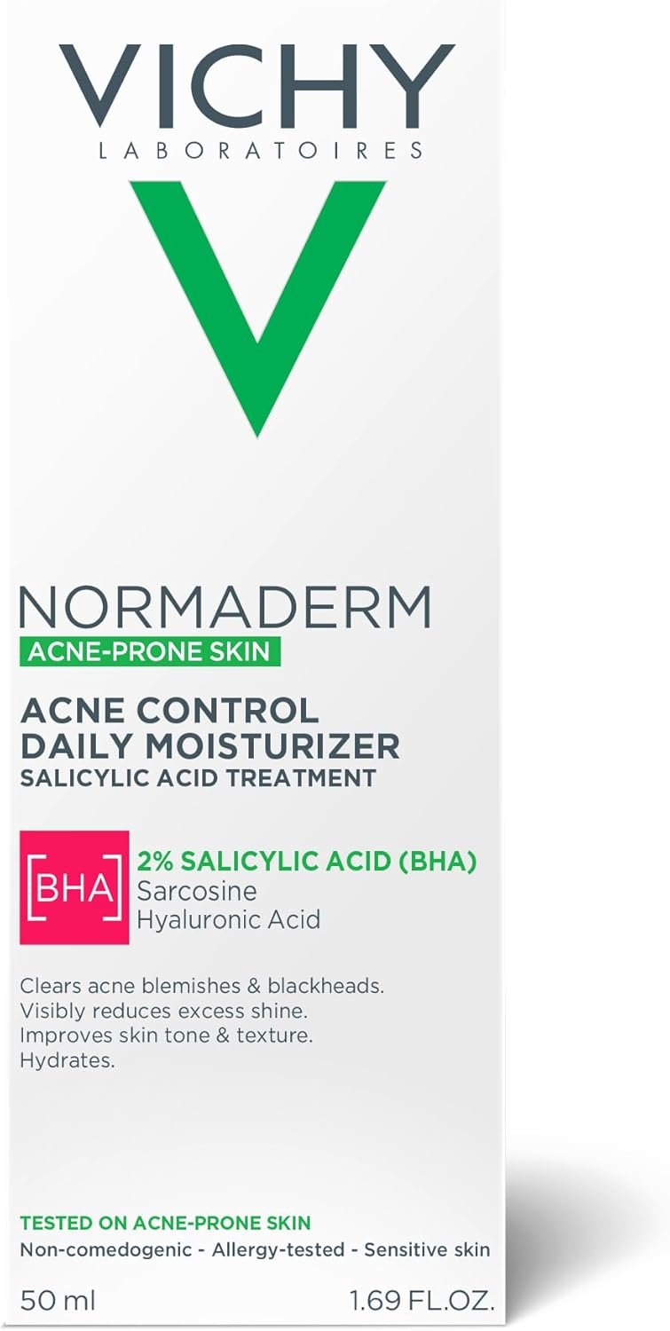 Sérum Antioleosidade e Antiacne Vichy Normaderm Double Correction, Correção de Marcas e Manchas da Acne, com Ácido Salicílico e Ácido Sarcosinico 50G 4 Sérum Antioleosidade e Antiacne Vichy Normaderm Double Correction, Correção de Marcas e Manchas da Acne, com Ácido Salicílico e Ácido Sarcosinico 50G - Imagem 6