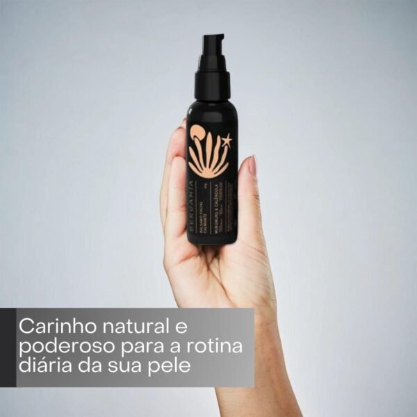 Bálsamo Facial Vegano e Natural Calmante para Pele Sensível - Imagem 2