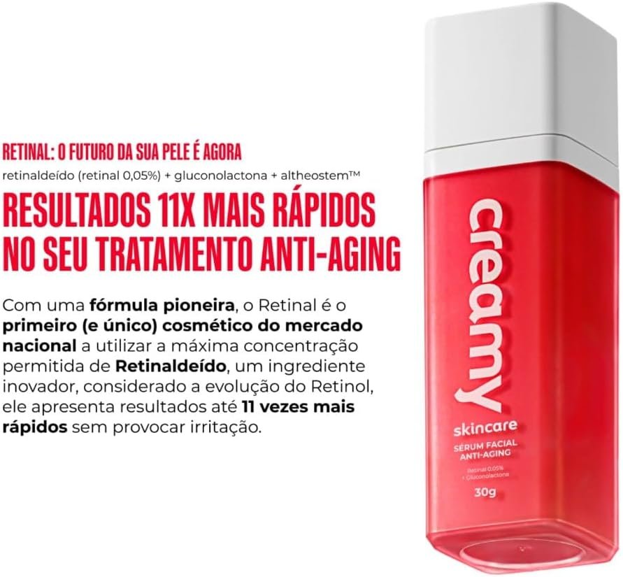 Kit Creamy Retinal 30g + Calming Cream 40g 2 Kit Creamy Retinal 30g + Calming Cream 40g - Imagem 2