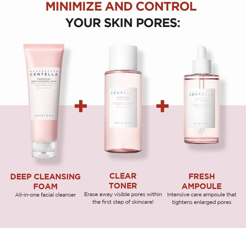 SKIN1004 Madagascar Centella Poremizing Deep Cleansing Foam 125ml, Remove Pore-Clogging Debris 4 SKIN1004 Madagascar Centella Poremizing Deep Cleansing Foam 125ml, Remove Pore-Clogging Debris - Imagem 6