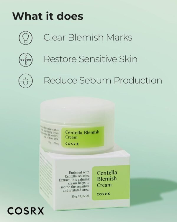 Creme Hidatante -Centella Blemish Cream, Cosrx - Imagem 3