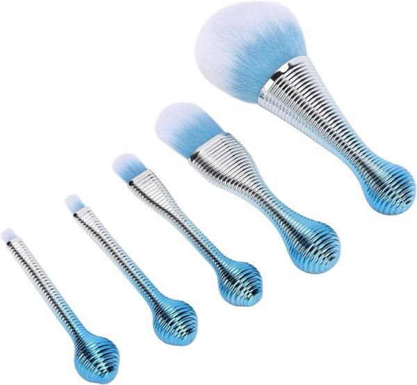 Makeup Brushes Set Professional Eye Shadow Blush Powder Cosmetic Brushes ElegDense and Soft Handle Light Convenient for Daily Use - Imagem 3