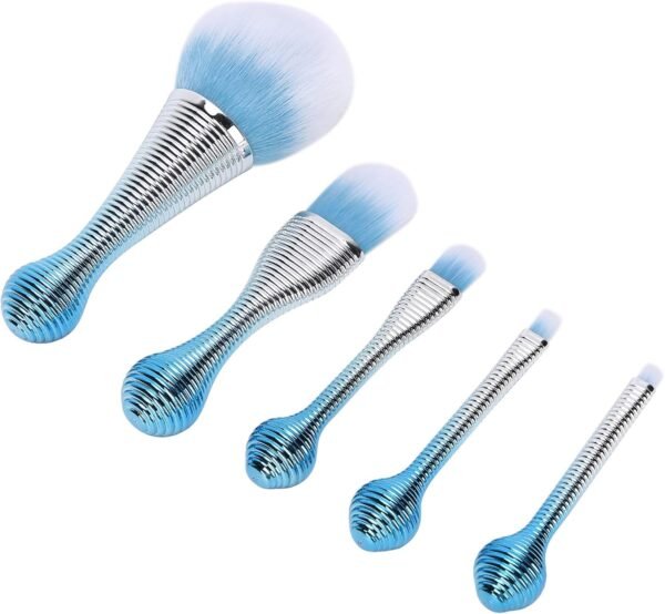 Makeup Brushes Set Professional Eye Shadow Blush Powder Cosmetic Brushes ElegDense and Soft Handle Light Convenient for Daily Use - Imagem 9