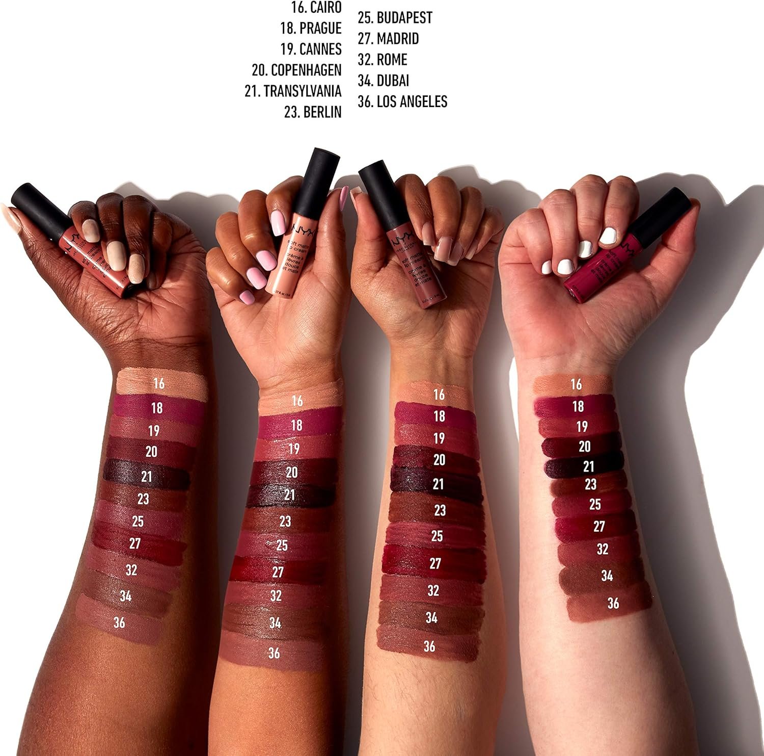 NYX PROFESSIONAL MAKEUP Creme para lábios suave fosco, batom líquido leve - Cannes (Matte Muted Mauve) 3 NYX PROFESSIONAL MAKEUP Creme para lábios suave fosco, batom líquido leve - Cannes (Matte Muted Mauve) - Imagem 3