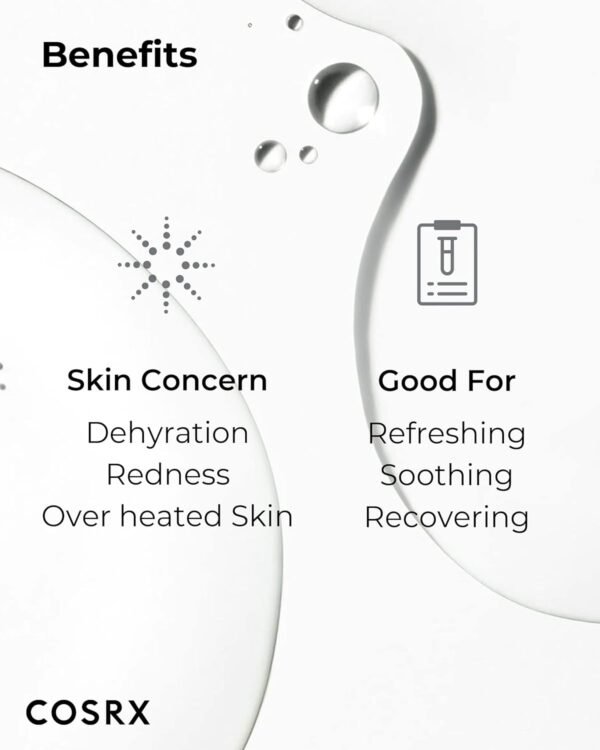 COSRX Hydrium Watery Toner, 150 ml / 5,07 fl.oz | Toner de umidade de ácido hialurônico | Cuidados com a pele coreana, sem testes de animais, sem parabenos - Imagem 5