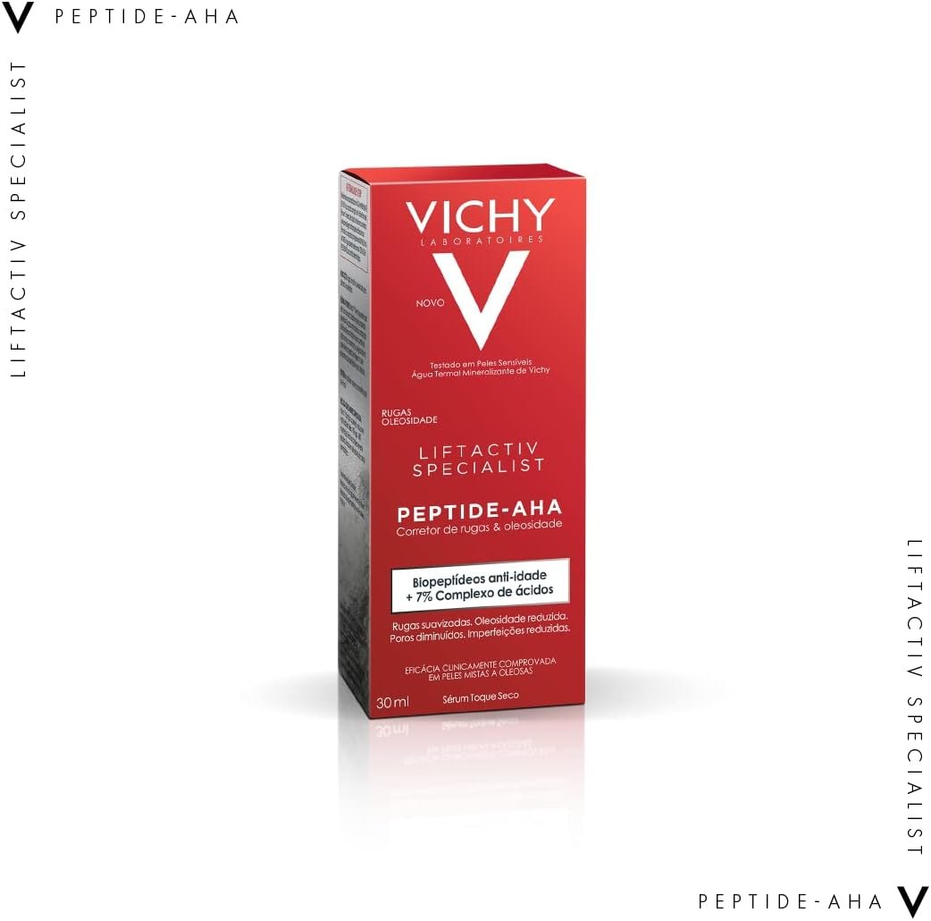 Sérum Anti-Idade Vichy Liftactiv Peptide-AHA 30ml 3 Sérum Anti-Idade Vichy Liftactiv Peptide-AHA 30ml - Imagem 3