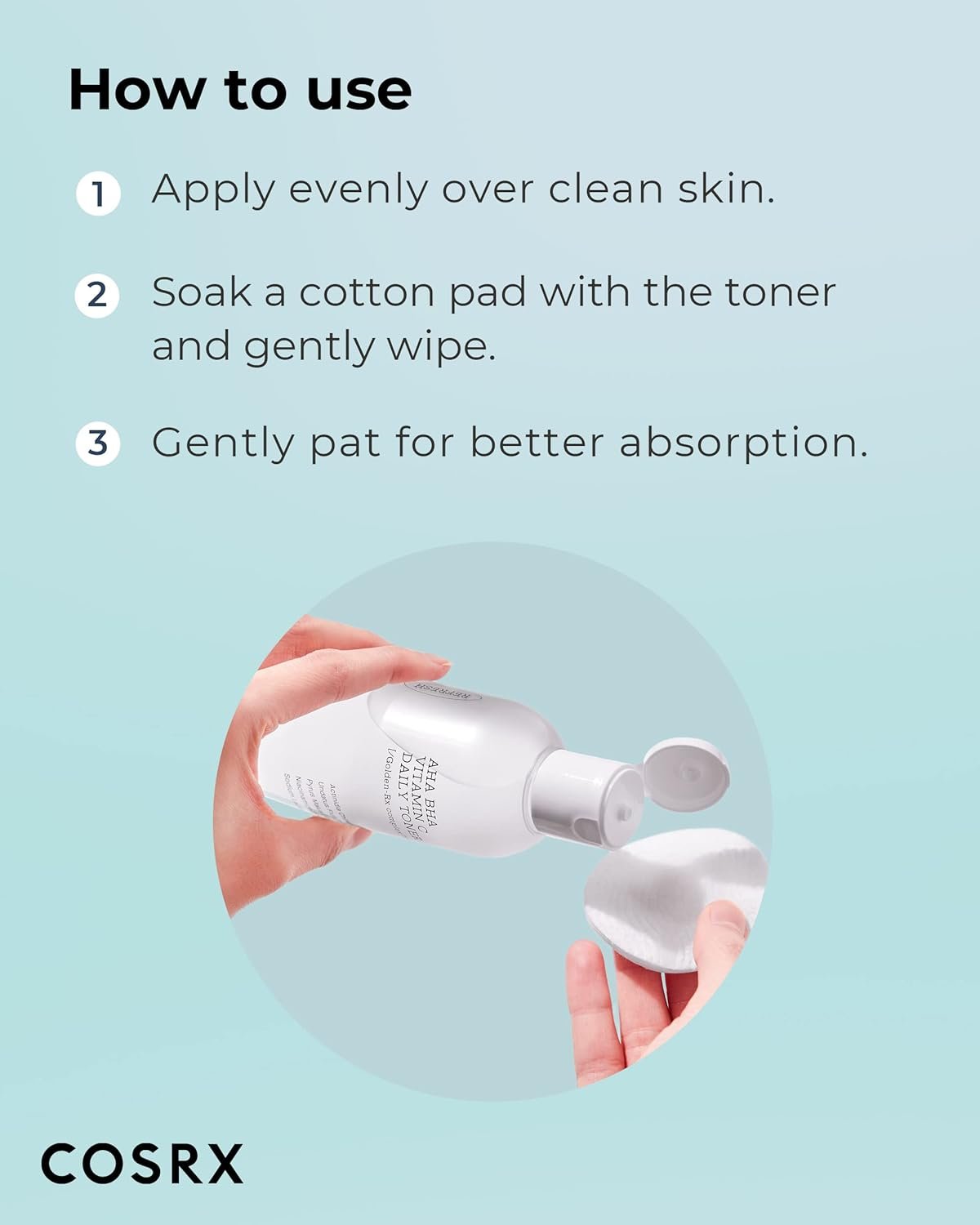 COSRX Toner diário ABC Refresh 150 ml, 5,07 fl.oz 5 COSRX Toner diário ABC Refresh 150 ml, 5,07 fl.oz - Imagem 5