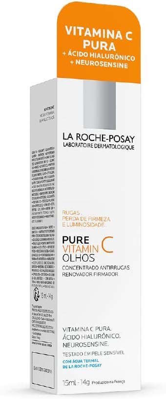 La Roche-Posay Pure Vitamin C Olhos 15Ml Vitamina C Pura Para Olhos Com Ácido Hialurônico 5 La Roche-Posay Pure Vitamin C Olhos 15Ml Vitamina C Pura Para Olhos Com Ácido Hialurônico - Imagem 5