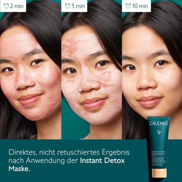 Caudalie Máscara Detox Instantâneo - 75 mL - Imagem 2