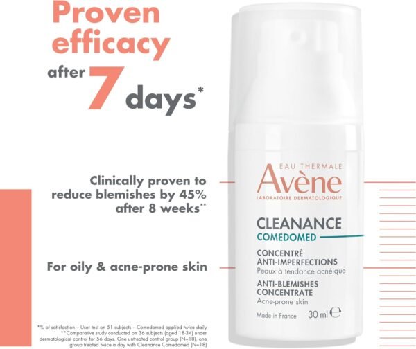 Cleanance Comedomed, sérum corretor facial antiacne, Avène - 30ml - Imagem 2