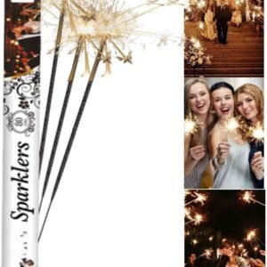 24 Vela Sparkles 60 Cm P/Casamento Festa Ensaio Fotografico Animafest