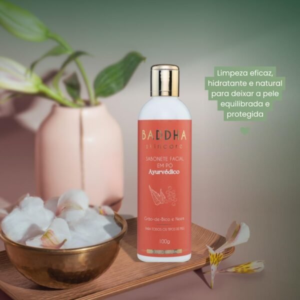 Baddha Skincare, Sabonete Facial em Pó, Cosmético Natural, Ayurveda, com Grão De Bico e Neem- 100g | É bom mesmo? Descubra antes de comprar - Image 6