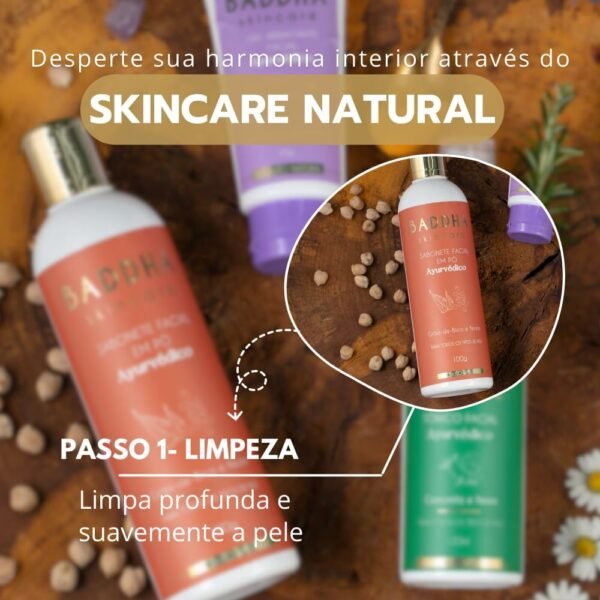 Baddha Skincare, Sabonete Facial em Pó, Cosmético Natural, Ayurveda, com Grão De Bico e Neem- 100g | É bom mesmo? Descubra antes de comprar - Image 7