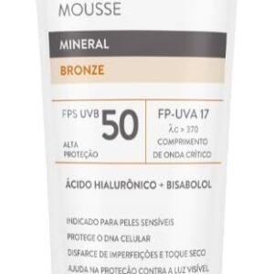 ADCOS Protetor Solar Mousse Tonalizante FPS 50 - Mineral Nude - 40g
